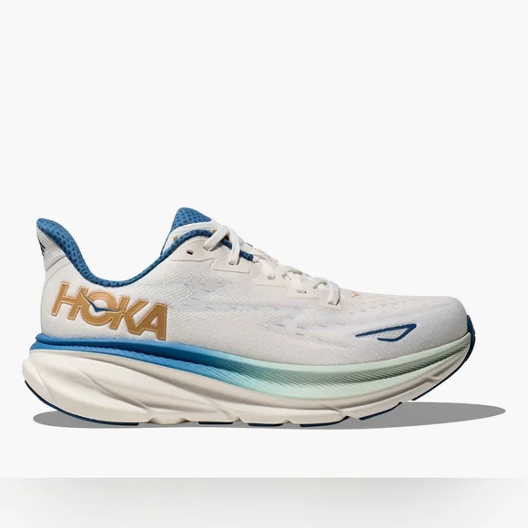 Hoka | Shoes | Hoka Mens Clifton 9 White Blue Running